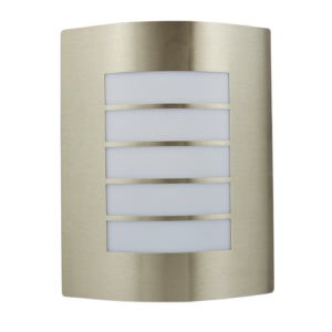 Turin - Lámpara para muro exterior acabado satín, 1 luz