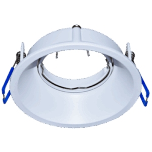 Ricarda - Lámpara spot de interior para empotrar acabado blanco y azul, 1 luz