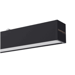 Lámpara lineal para interior LED interconectable acabado negro, 4000K - 39W