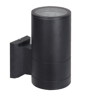 Fiora I - Lámpara para muro exterior acabado negro, 1 luz, 16cm
