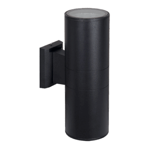 Fiora - Lámpara para muro exterior acabado negro, 1 luz, 26cm