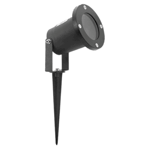 Elias - Lámpara reflector para exterior acabado negro, 1 luz