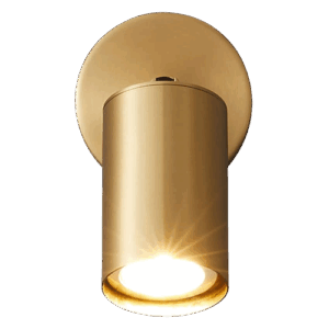 Royal - Lámpara de pared interior LED acabado latón, 3000K - 5W