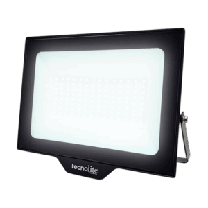 Shama V - Lámpara reflector de exterior LED acabado negro, 6500K - 100W