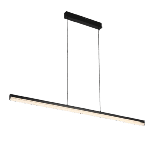 Vivia - Lámpara colgante de interior LED acabado negro, 4000K - 22W