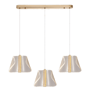 Alaya II - Lámpara colgante de interior LED acabado dorado 3000K - 36W