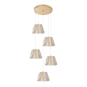 Alaya III - Lámpara colgante de interior LED acabado dorado 3000K - 20W