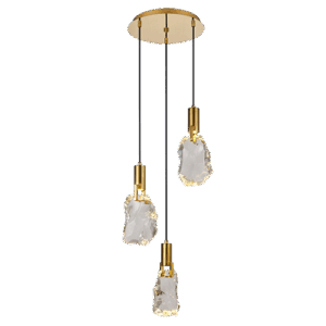 Erandi I - Lámpara colgante de interior acabado dorado, 3 luces - 3000K