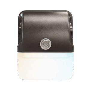 Tevel - Lámpara suburbana para muro exterior LED acabado bronce, 3CCT - 22W