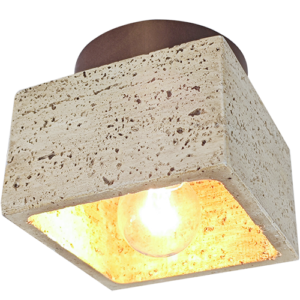 Jimena III - Lámpara tipo plafón de interior acabado madera, 1 luz