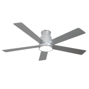 Anderson - Ventilador de techo 52 plg atenuable con control remoto acabado plateado y aspas plateadas, 3CCT - 30W